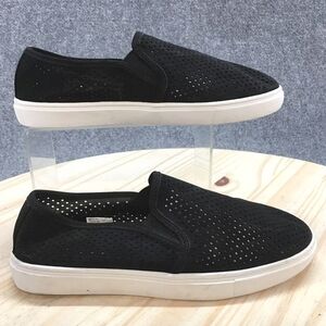 Time & Tru Shoes Women's 6.5 Memory Foam Casual Perf Slip On Flats Sneaker